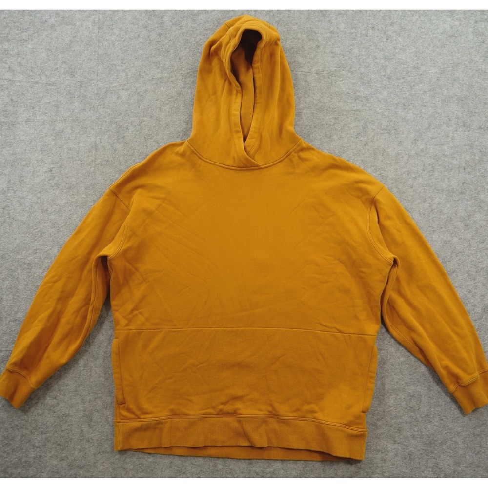 Lululemon Hoodie Sweatshirt Medium Gold Perfectly Oversized Fleece Oversized
